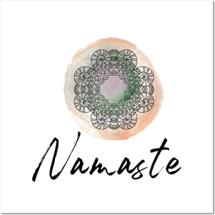 Namaste mindfulness Posters and Art